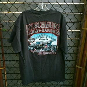 Harley Davidson Motorcycle T Shirt Tennessee Men's XL